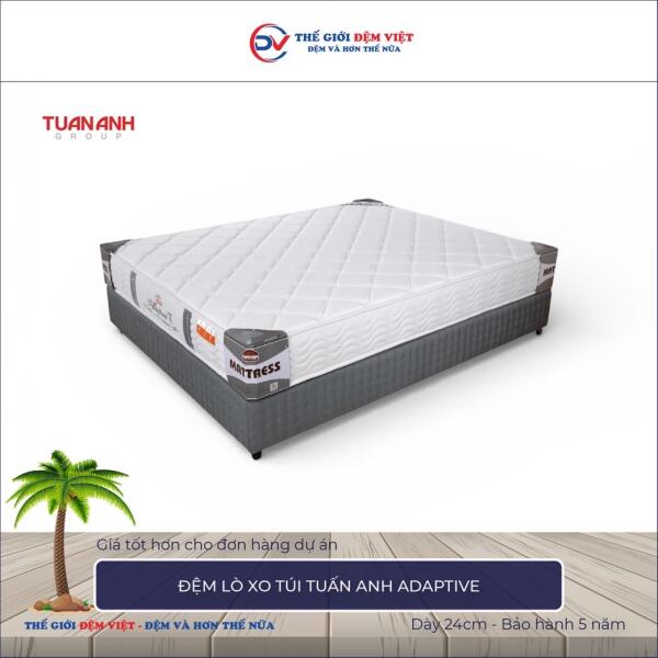 Đệm lò xo túi Tuấn Anh Adaptive 2